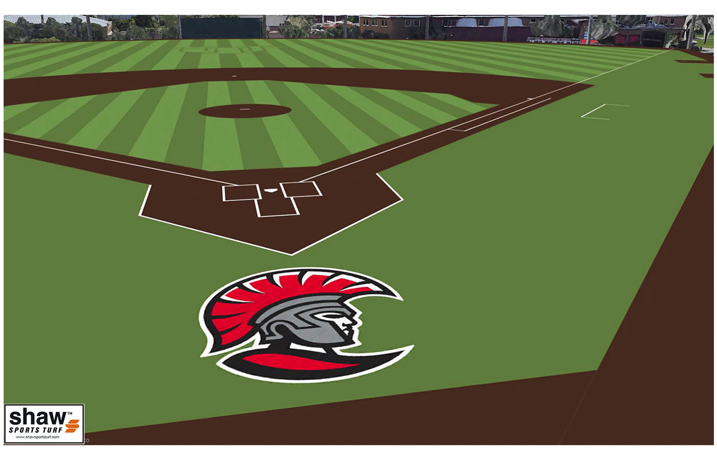 UT Baseball Field Render